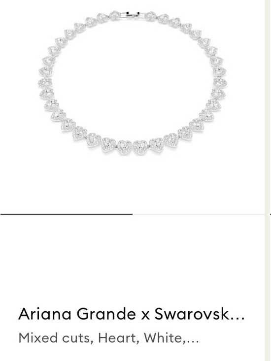Swarovski Jewelry - Swarovski Ariana Grande Heart Crystal Necklace